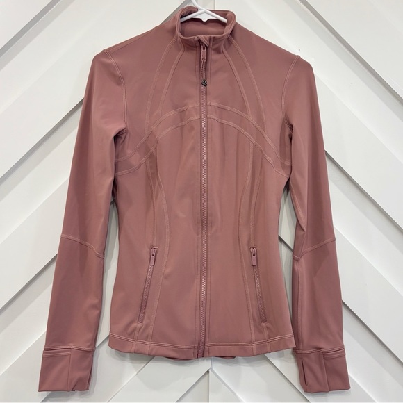 Lululemon Define Jacket Luxtreme In Spanish Rose Size 6 - Picture 1 of 6